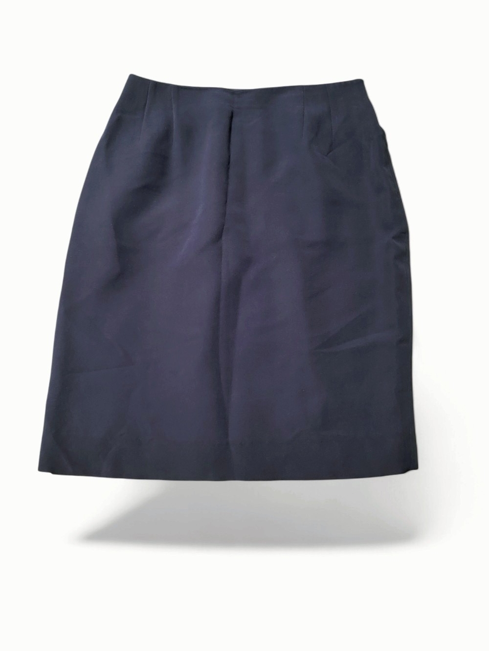 LIZ CLAIBORNE- Size 6 Classic Navy Mini Pencil Skirt - Women's Office Skirt